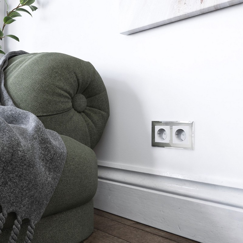 Рамки Werkel Diamant Рамка Werkel Diamant на 2 поста (зеркальный) W0021220