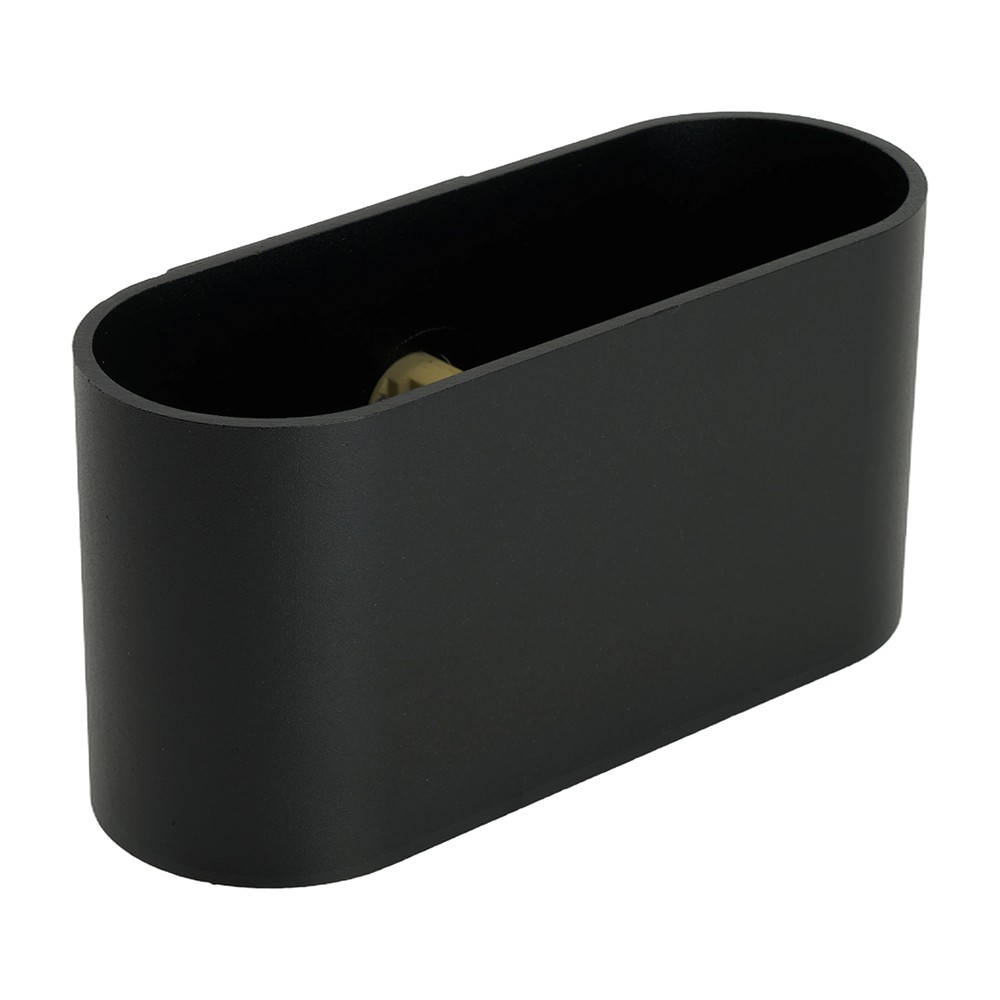 Накладные светодиодные светильники Светильник настенный Feron ML1780 Oval 5W чёрный 48435 