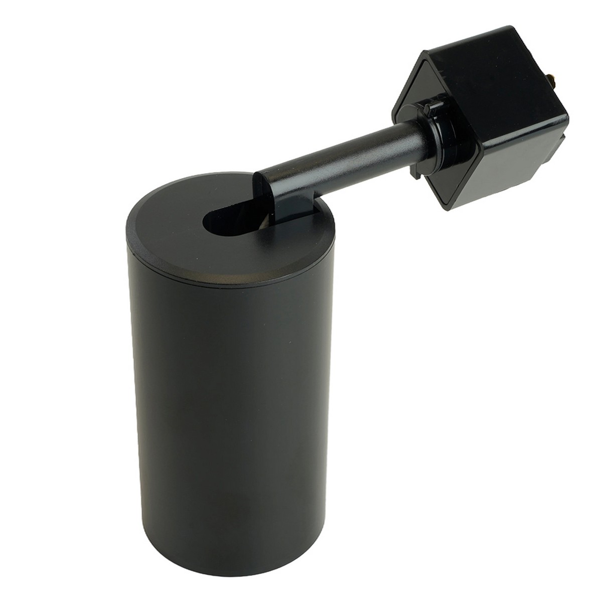 Трековые светодиодные светильники Светильник Feron AL198 трековый на шинопровод GU10 черный с антибликовой сеточкой 48940 