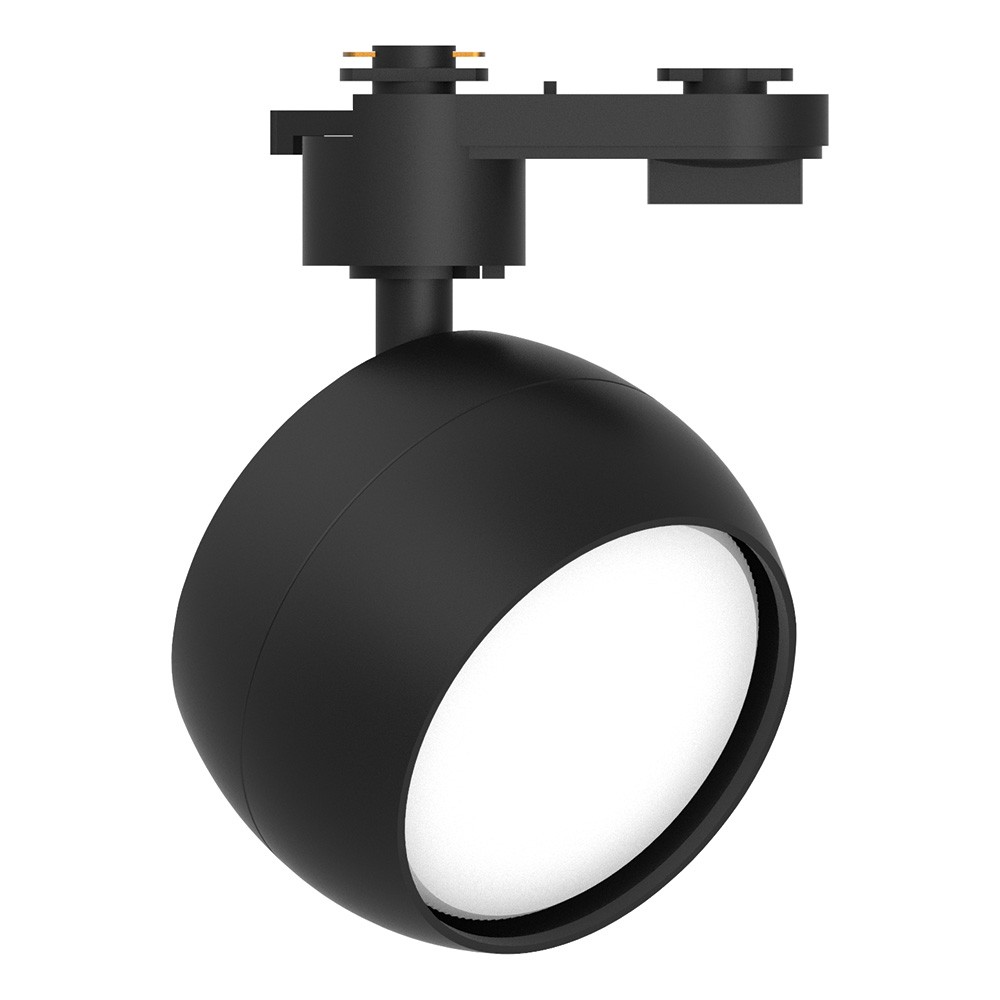 Трековые светодиодные светильники Светильник Feron AL164 трековый однофазный на шинопровод под лампу GX53 черный 48547