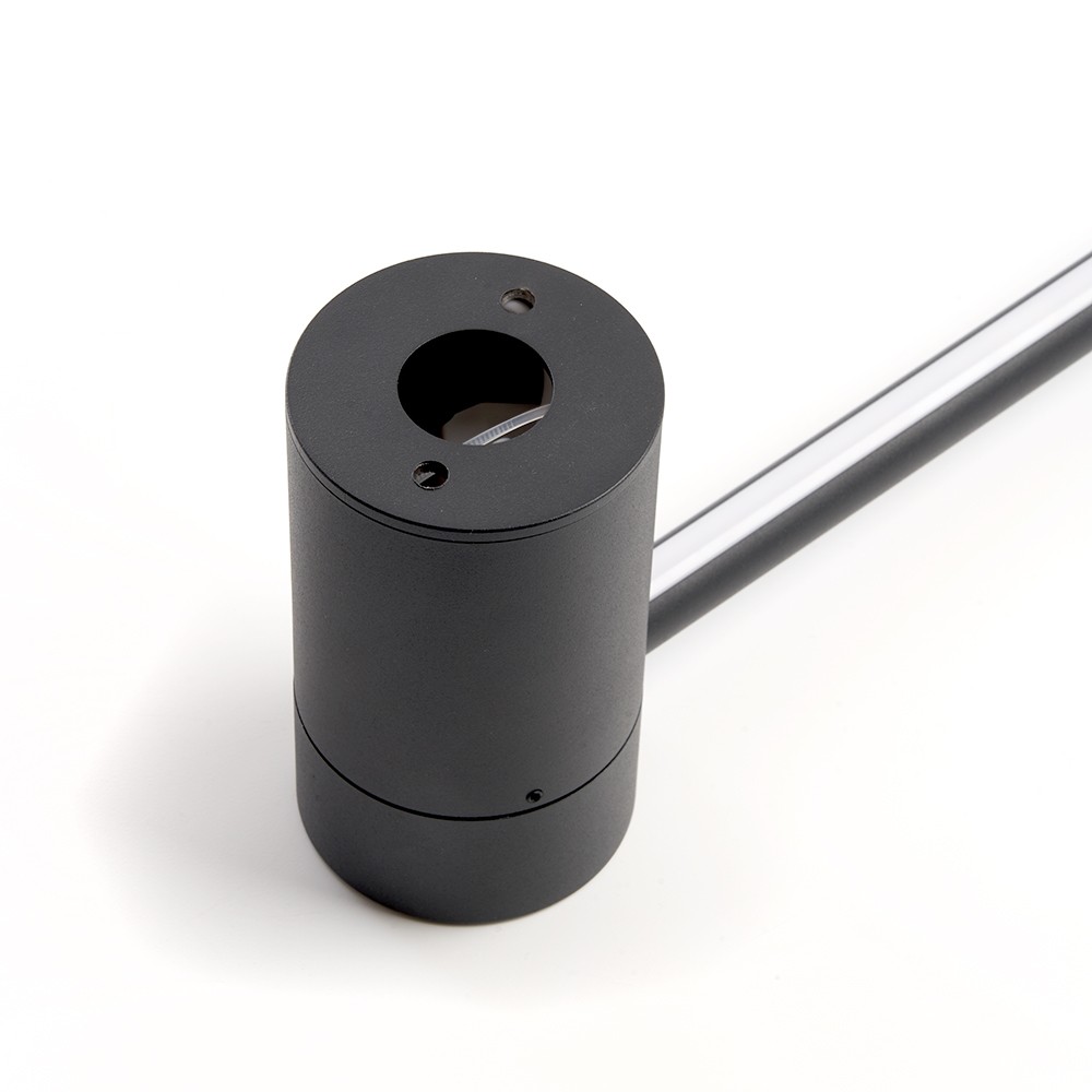 Линейные светодиодные светильники Светильник светодиодный Feron AL170 Lines накладной 10W черный 4000К 48033 