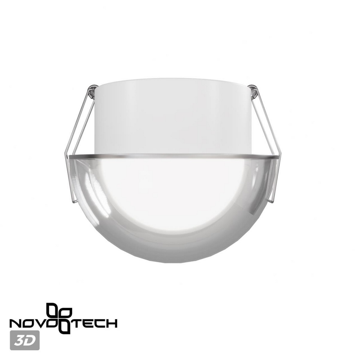 Встраиваемые светодиодные светильники Встраиваемый светодиодный светильник с переключателем цветовой температуры NOVOTECH LARGO 359434 