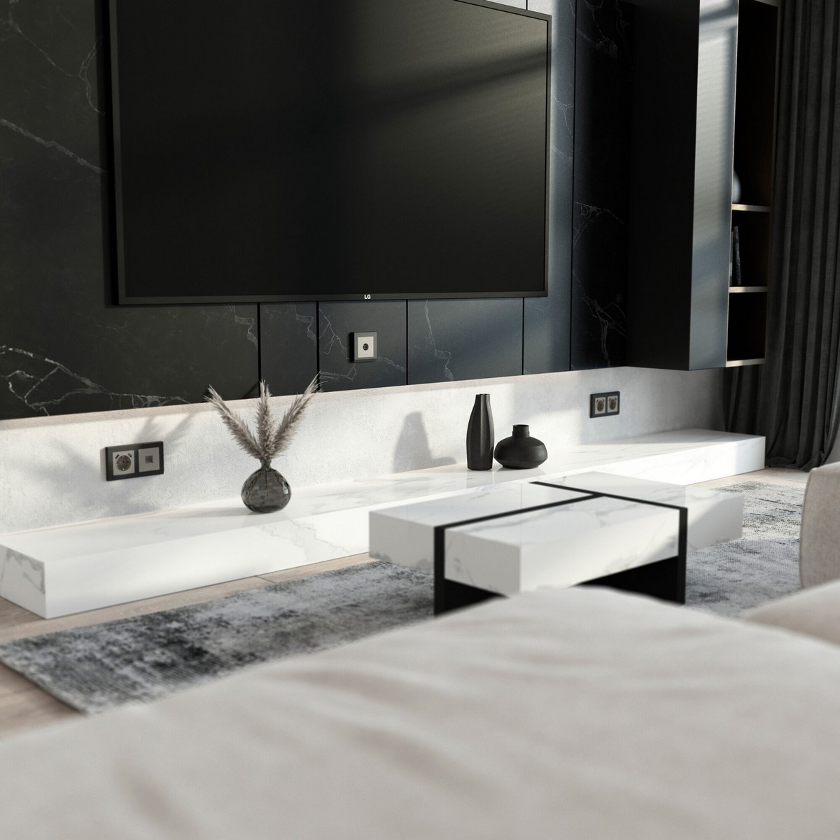 Werkel дымчатый ТВ-Розетка Werkel оконечная (дымчатый) W1283004