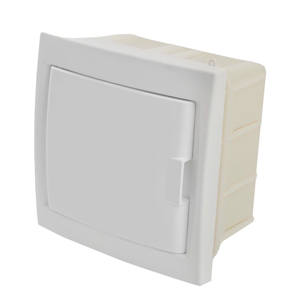 Пластиковые боксы и щиты Stekker Бокс встраиваемый STEKKER EBX50-2/04-20 4 модуля белый пластик серия Standart 49634