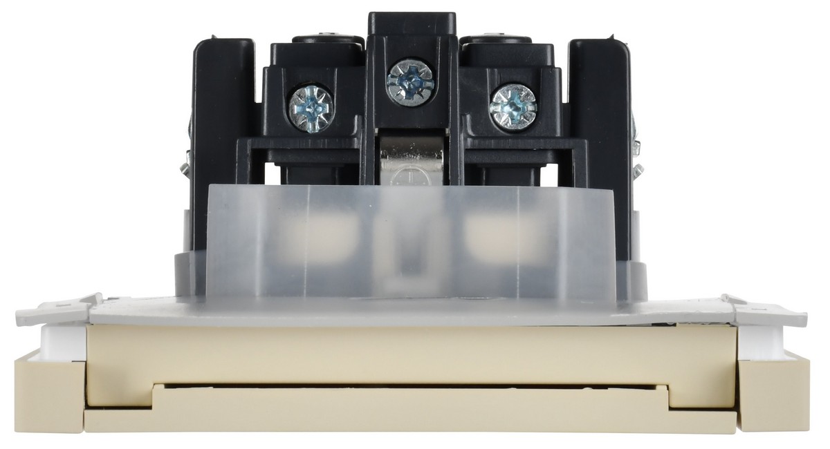 IEK FORTE&PIANO Ваниль Розетка IEK FORTE&PIANO Ваниль с/з со шт с крышкой винтовое крепление 16А IP44 FP421