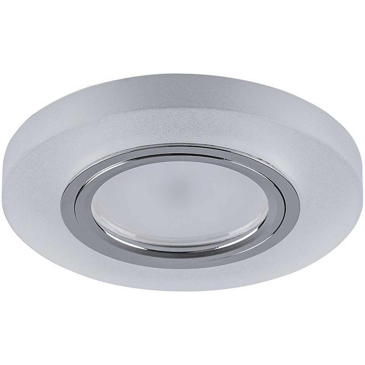 Встраиваемые светодиодные светильники Светильник встраиваемый Feron CD8060 с LED подсветкой MR16 белый матовый 32570 