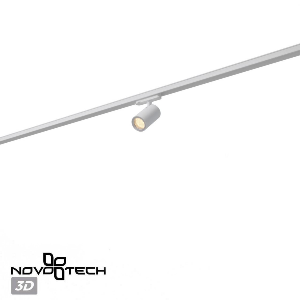 Трековые светодиодные светильники Светильник трехфазный трековый светодиодный NOVOTECH 359571 HELIX 