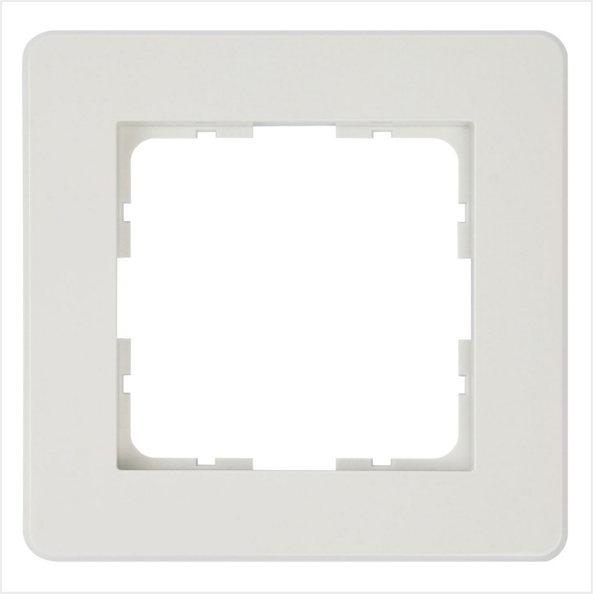 JASMART G - розетки и выключатели Рамка JASMART G-Flex 1-постовая слоновая кость G1101V