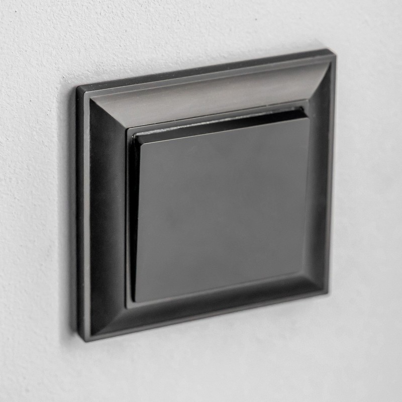 Werkel Черный матовый механизмы Выключатель Werkel одноклавишный проходной черный матовый W1112008