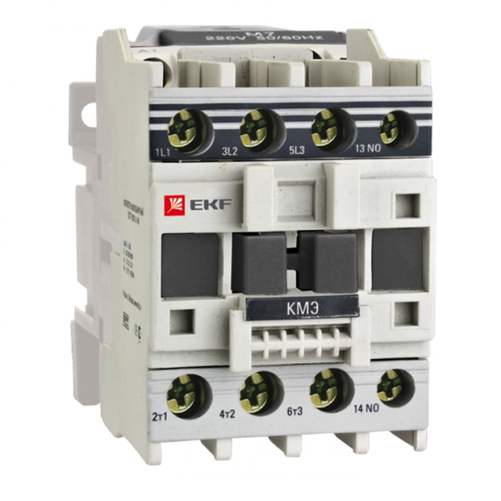 Контакторы Контактор EKF PROxima КМЭ малогабаритный 18А 220В 1NO ctr-s-18-220