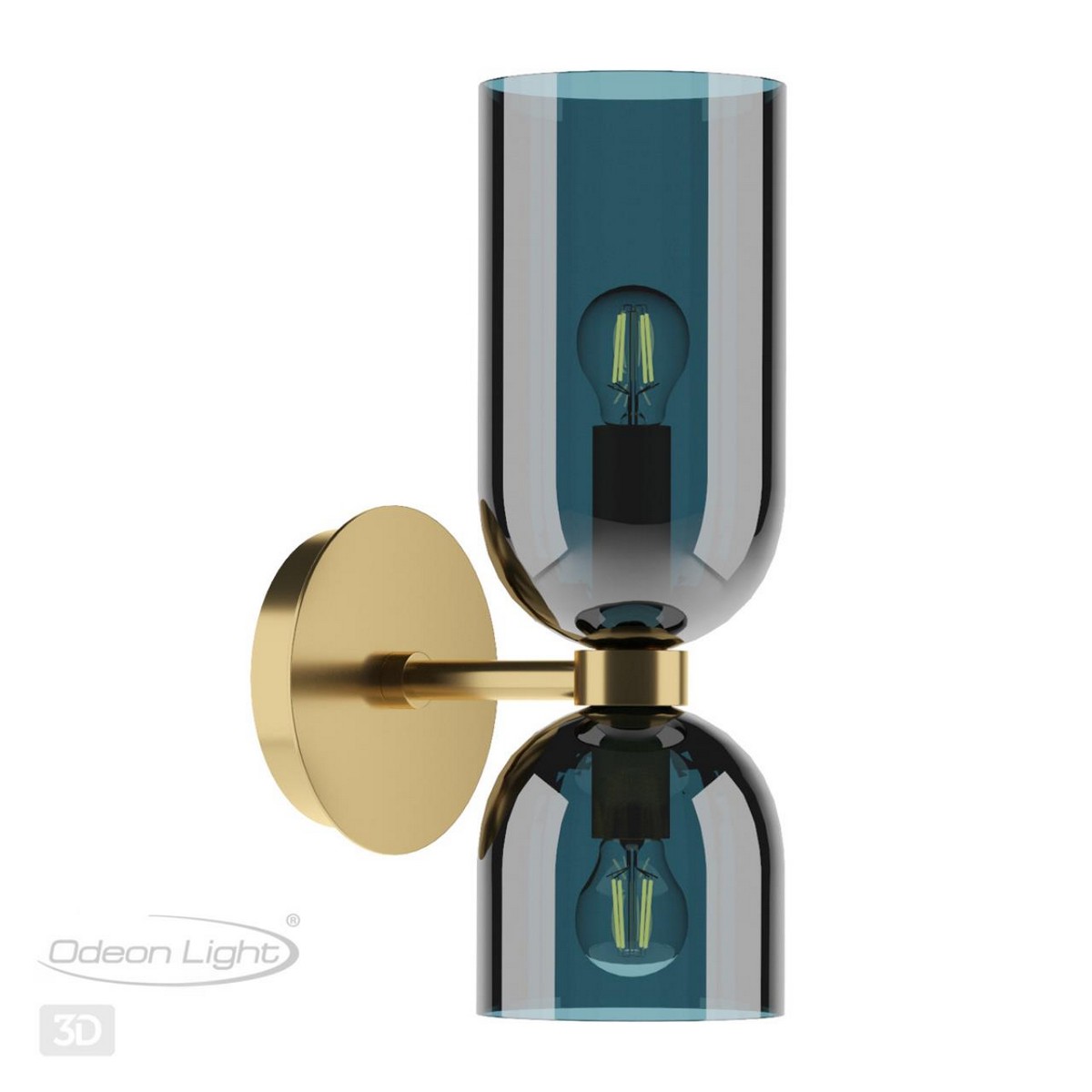 Бра с выключателем ODEON LIGHT 4803/2W ORINOCO