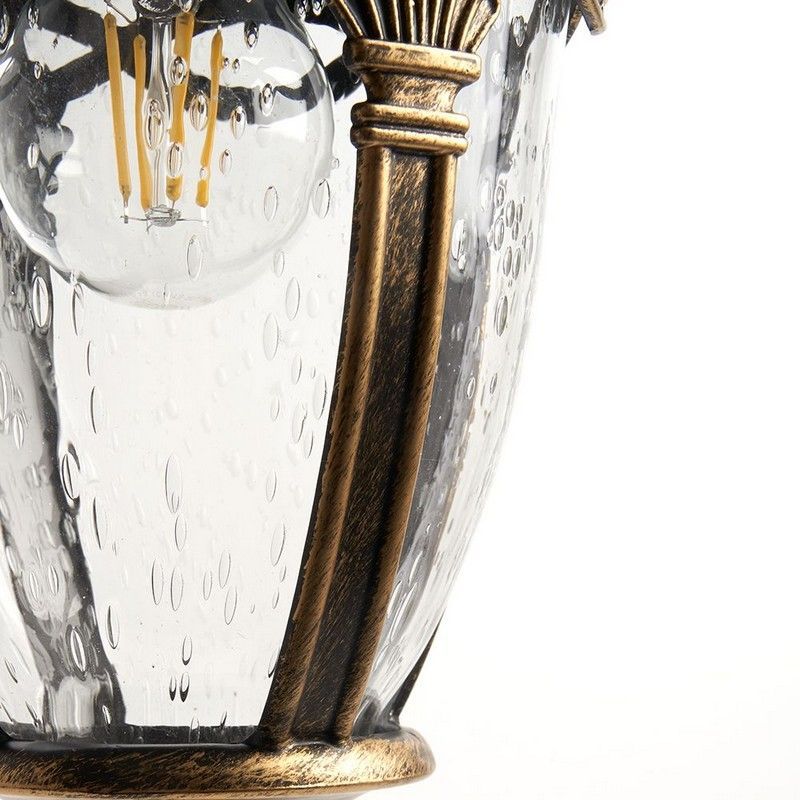 Уличные светильники на цепочке Светильник садово-парковый Feron PL685 на цепочке 60W 230V E27 черное золото 11694 