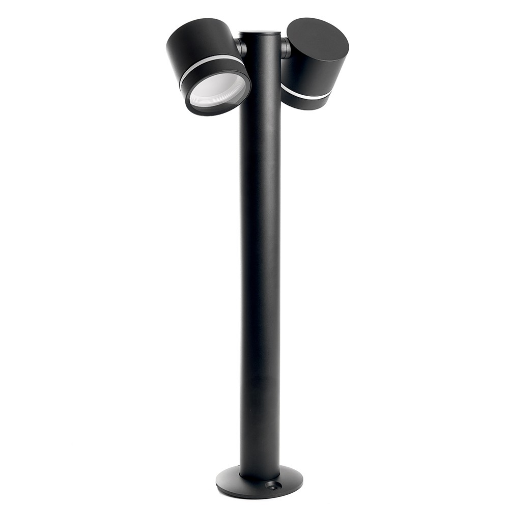 Уличные светильники столб Светильник садово-парковый Feron DH1006 столб  2*GX53 230V черный 11711