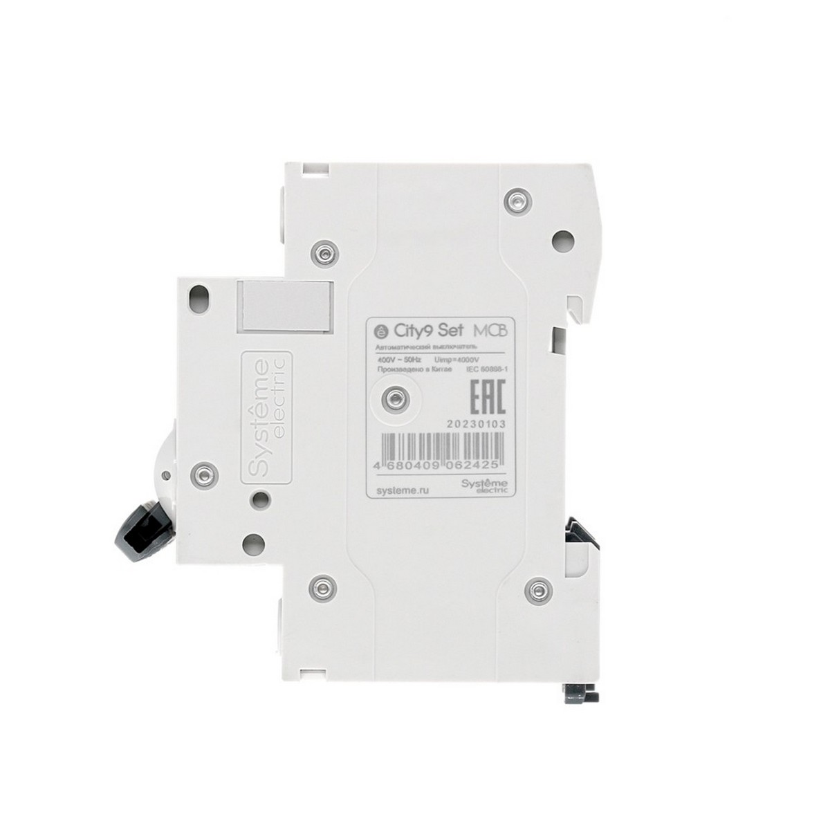 3 полюсные (трехполюсные) Автоматический выключатель SE City9 Set (АВ) С 20А 3P 4.5kA 400В C9F34320 