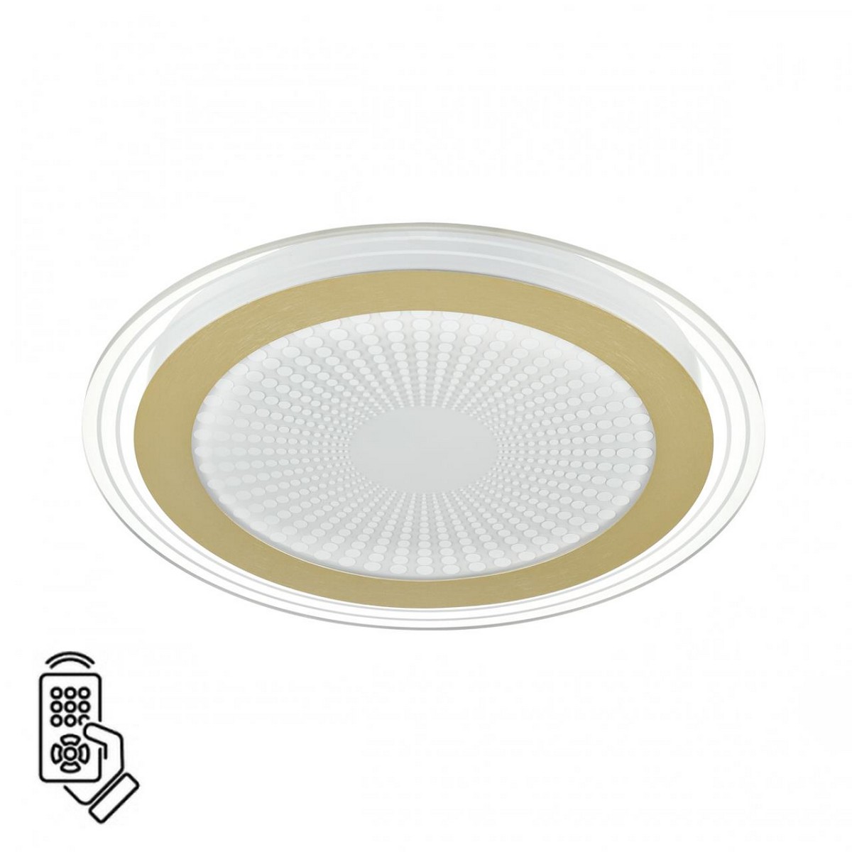 Управляемые светодиодные светильники и люстры Потолочный светильник СОНЕКС 7738/80L PROMISE