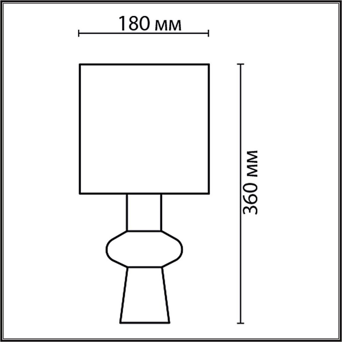 Настольные лампы Настольная лампа LUMION 8129/1T SEGI 