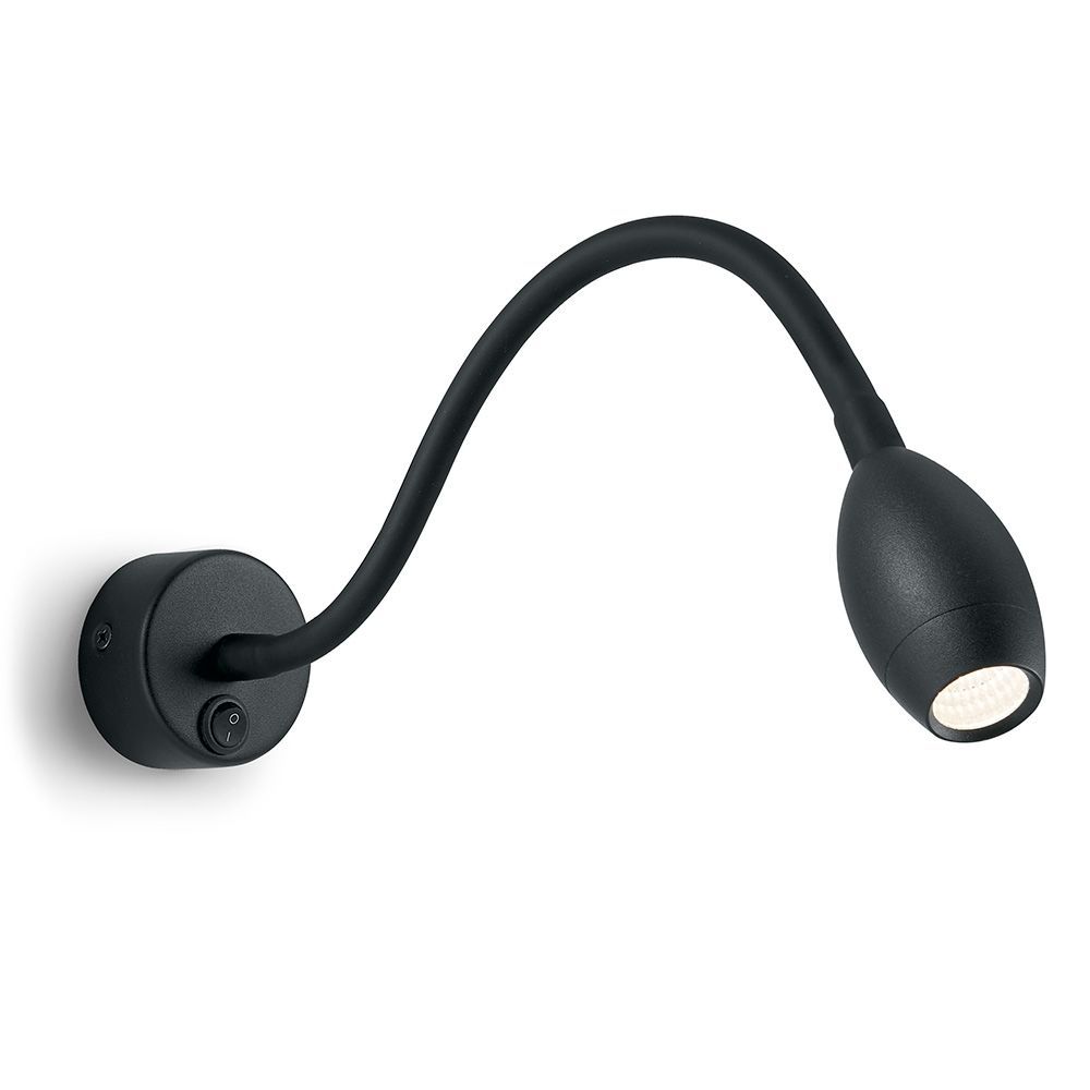 Светильники споты светодиодные Светильник спот светодиодный Feron AL7720 черный 3W прикроватный 41229 