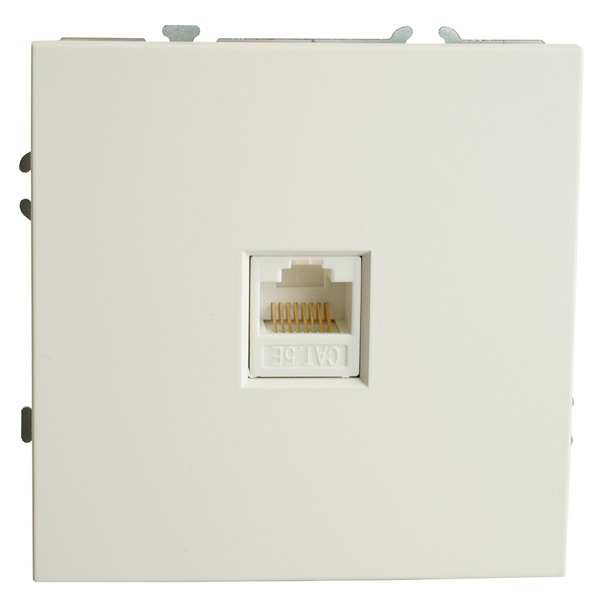 Эмили - Розетки и выключатели Stekker Розетка компьютерная 1-ая RJ-45 STEKKER Эмили RST00-5117-01 белый фарфор soft touch 49873