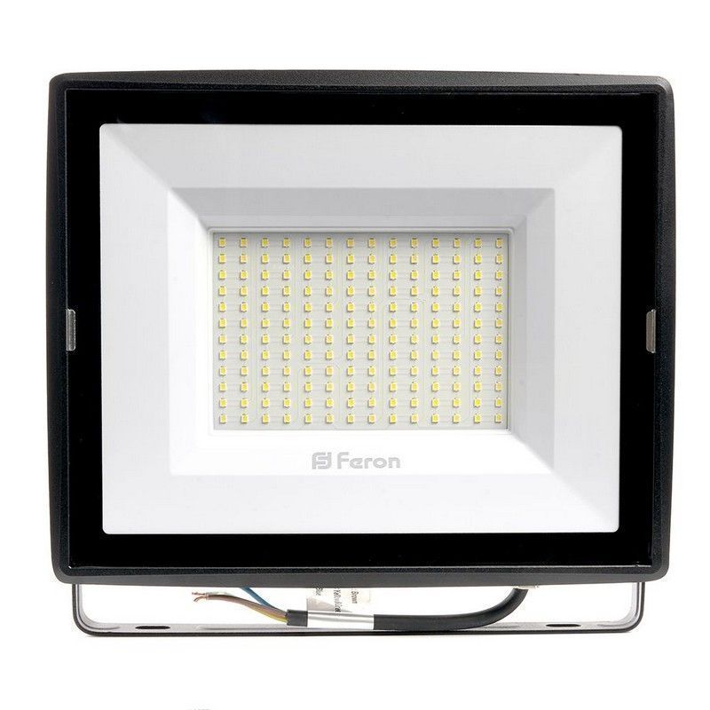 Прожекторы светодиодные Светодиодный прожектор Feron LL-923 IP65 150W Черный 4000K 48109 