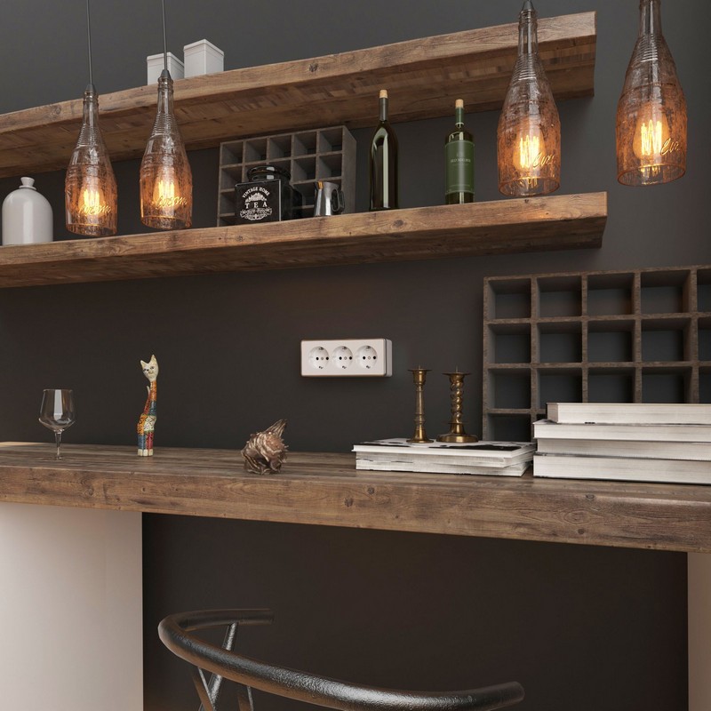 Werkel Gallant белый Розетка Werkel 3-я с заземлением и шторками Gallant (белый) W5073101