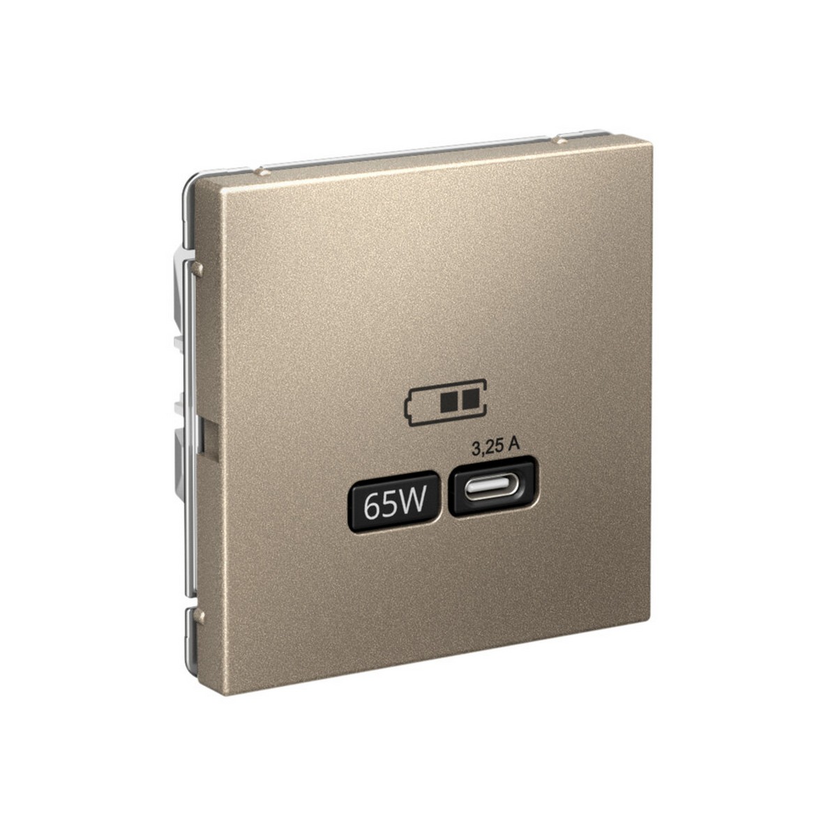 ArtGallery Шампань USB Розетка Systeme Electric ArtGallery Шампань тип-С 65Вт высокоскор.заряд. QC PD GAL000527