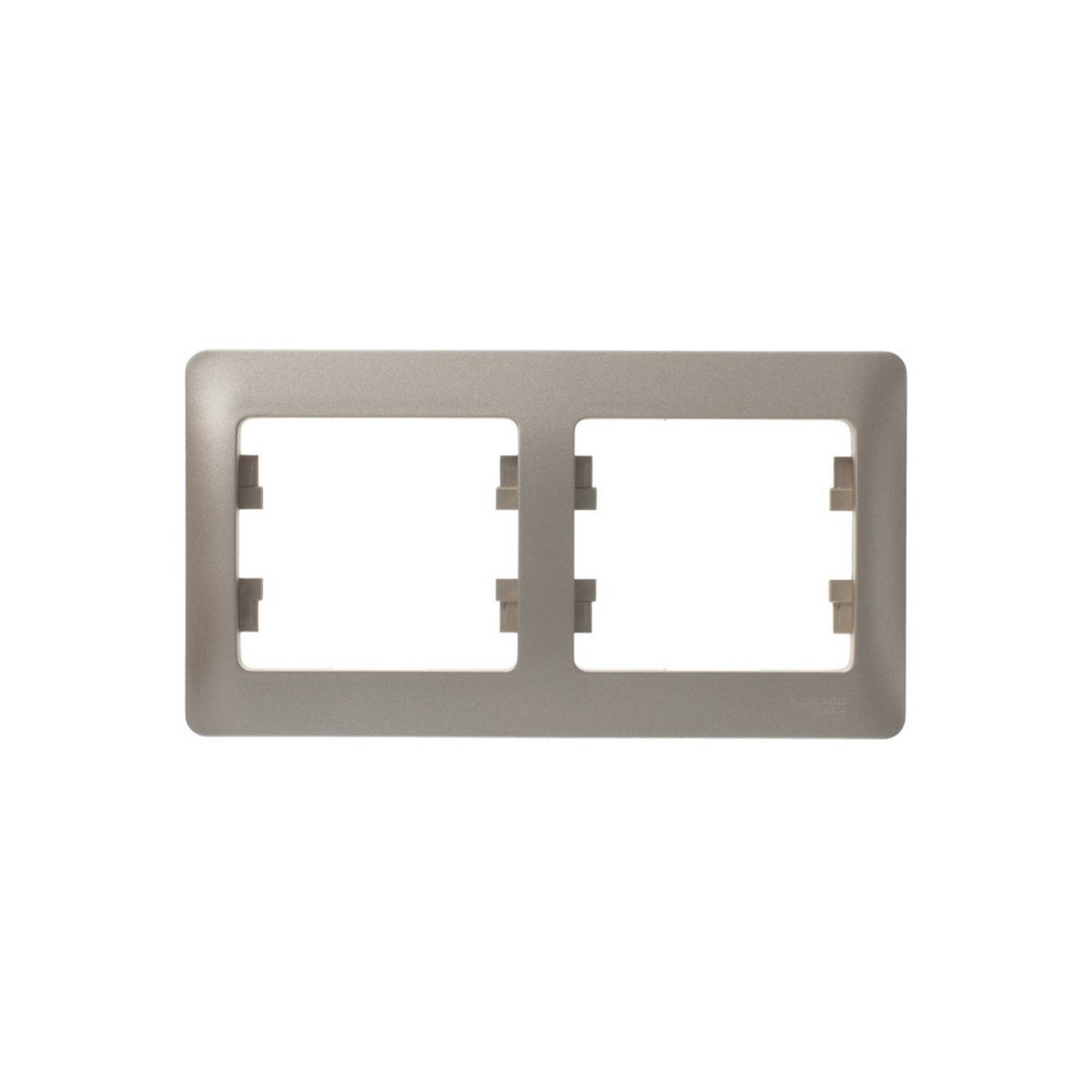 Glossa Титан Рамка Systeme Electric Glossa Титан 2-я, горизонтальная GSL000402