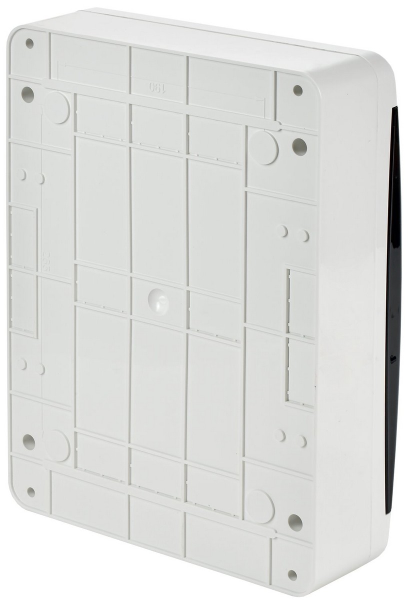 Пластиковые боксы и щиты IEK Корпус пластиковый IEK TEKFOR ЩРН-П-24 IP41 черн. прозр. дверь TF5-KP12-N-24-41-K01-K03