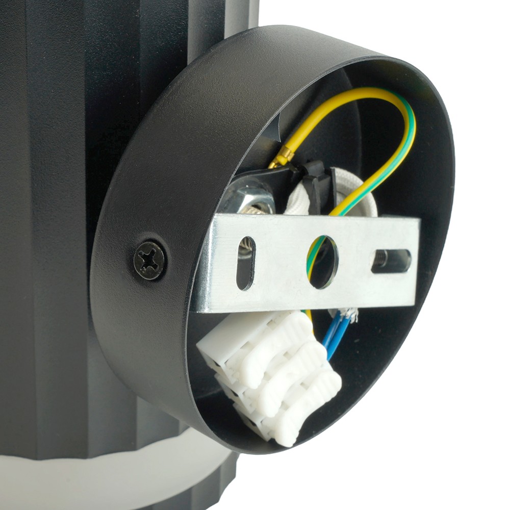 Накладные светодиодные светильники Светильник настенный Feron HL3690 OLYMPUS GX53 чёрный 48680 