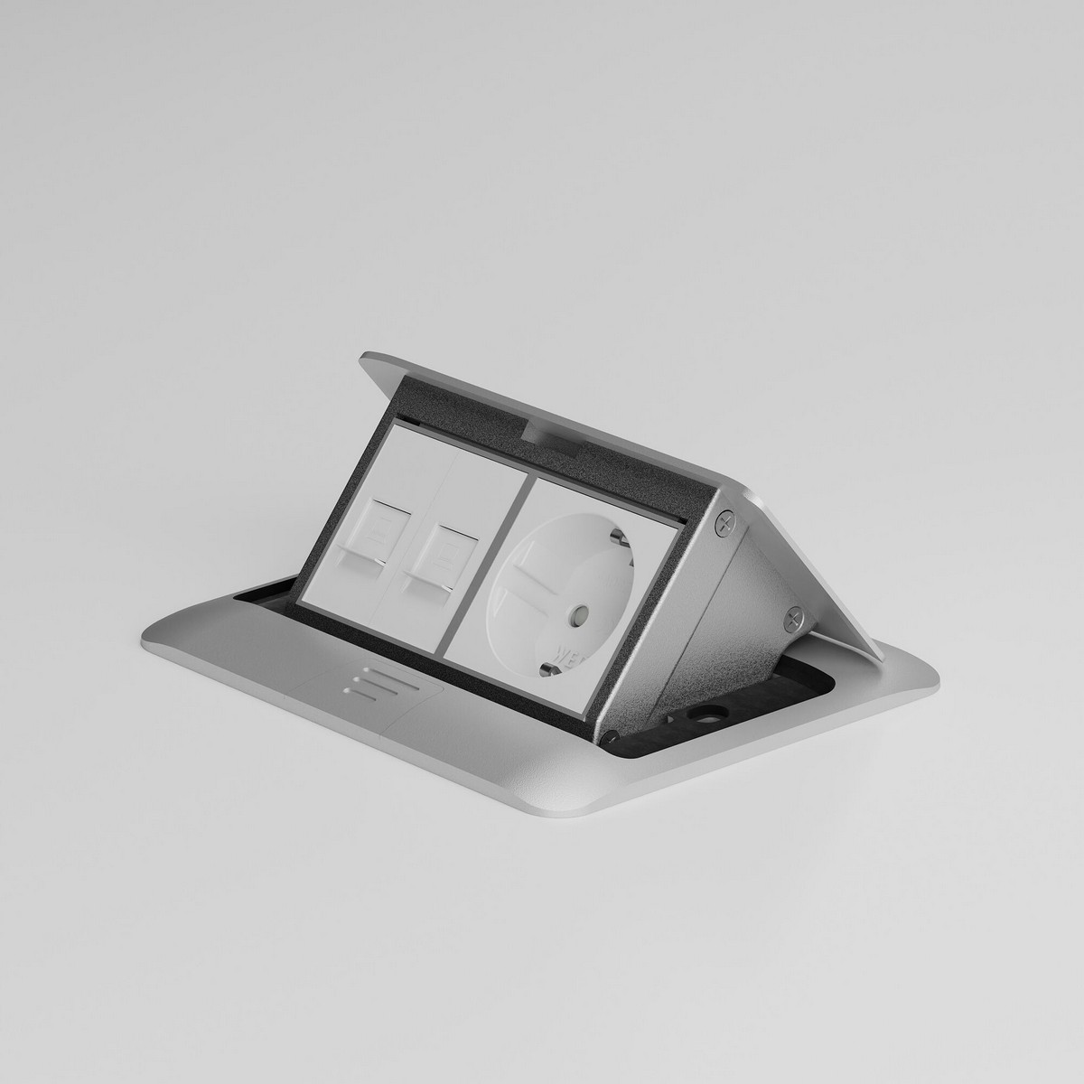 Werkel Белый механизмы Модульная Розетка Werkel Slot Ethernet RJ-45 6 cat. (белый) W1281101