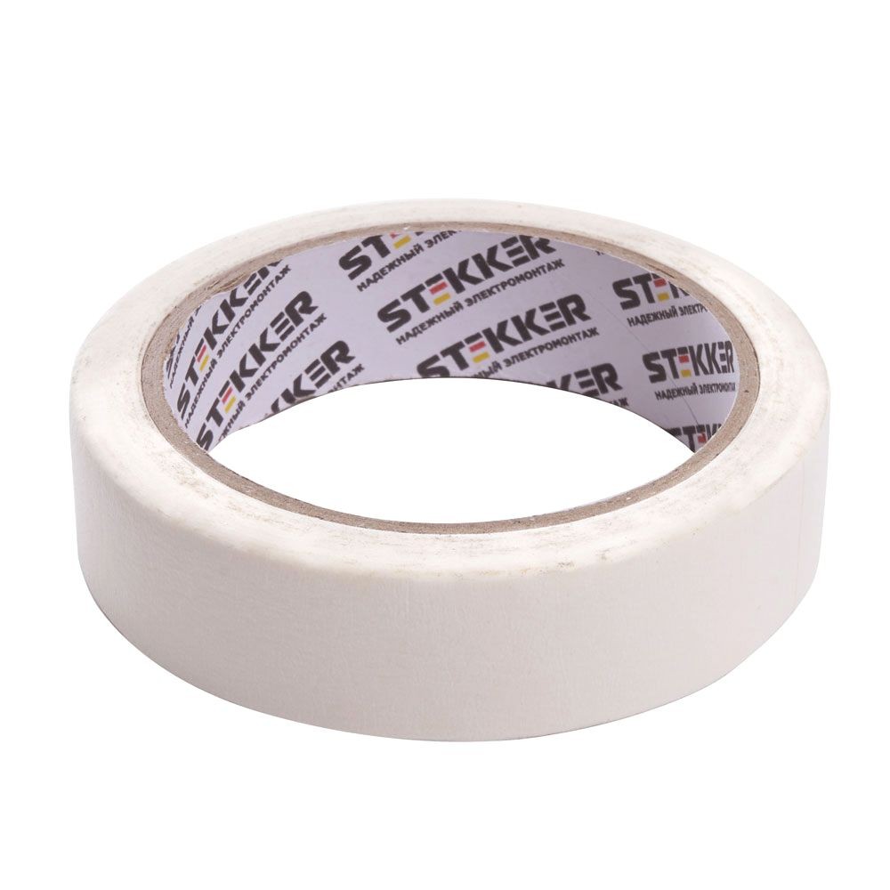 Малярная лента STEKKER INTP7-24-40 24 мм длина 40 м на бумажной основе белый 39154 подробнее
