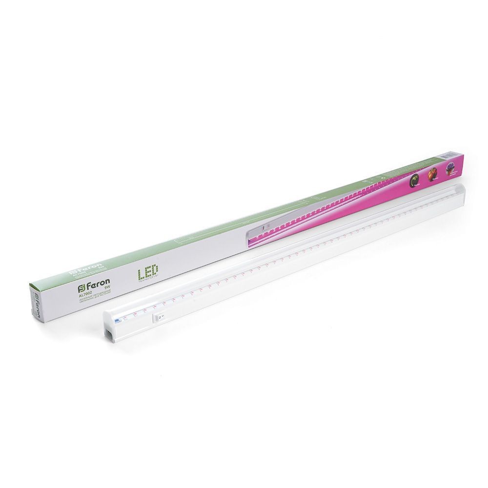 Линейные светодиодные светильники Светильник для растений линейный светодиодный FERON AL7002 18W 41356 