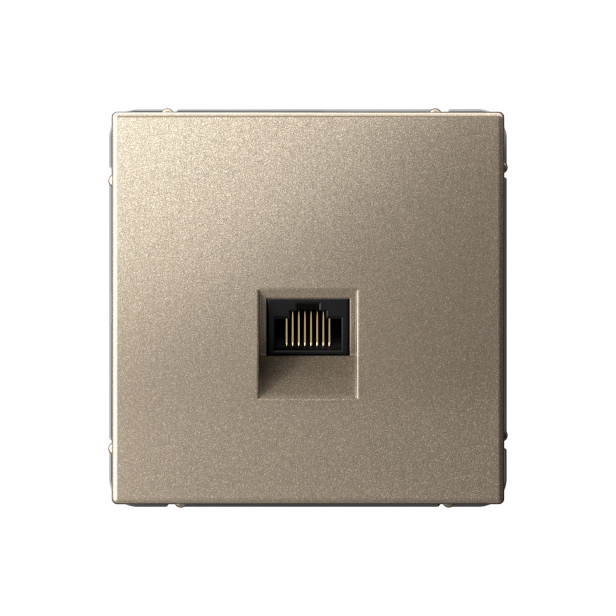 ArtGallery Шампань Розетка компьютерная Systeme Electric ArtGallery Шампань RJ45, кат. 5е,