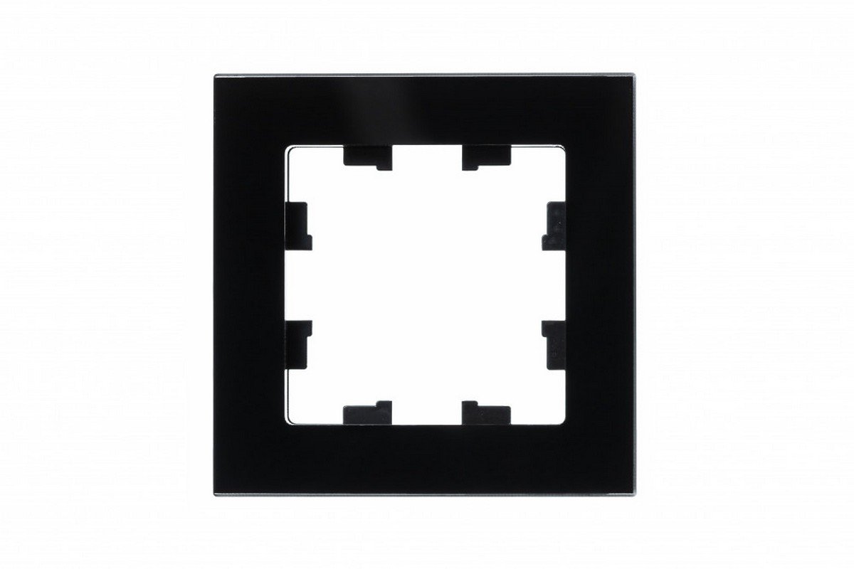 AtlasDesign Рамки Nature Рамка Systeme Electric AtlasDesign Nature Стекло черный 1-ая ATN321001