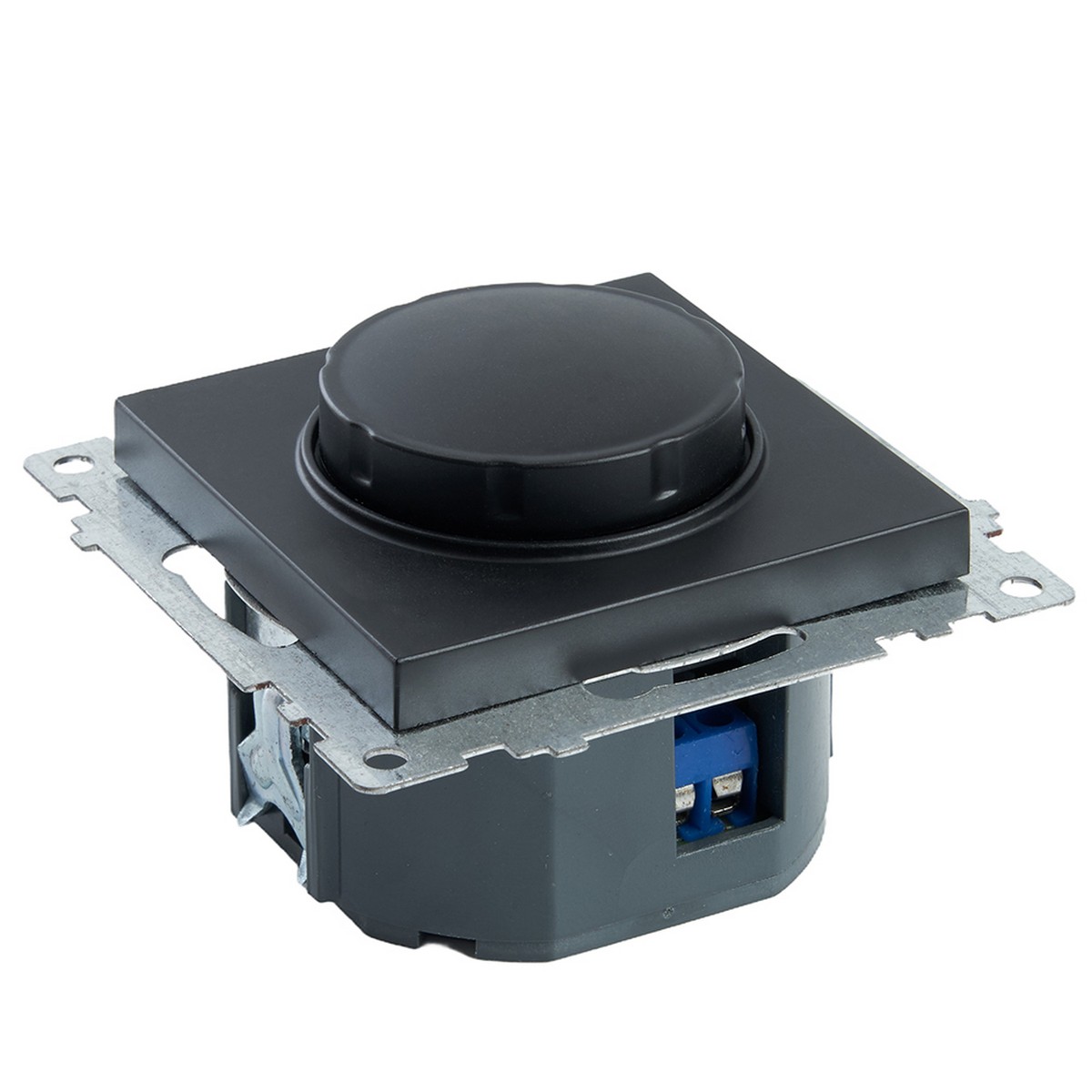 Катрин - Розетки и выключатели Stekker Выключатель диммирующий TRIAC STEKKER GLS10-7106-05 250V 500W Катрин черный 39615