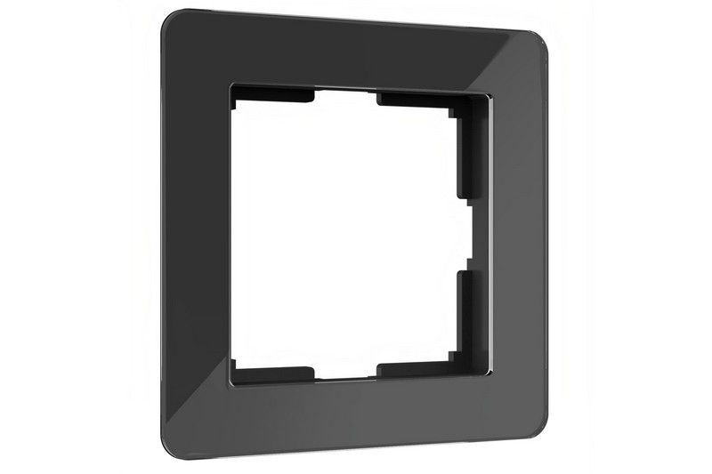 Рамки Werkel Acrylic Рамка Werkel на 1 пост Acrylic черный W0012708
