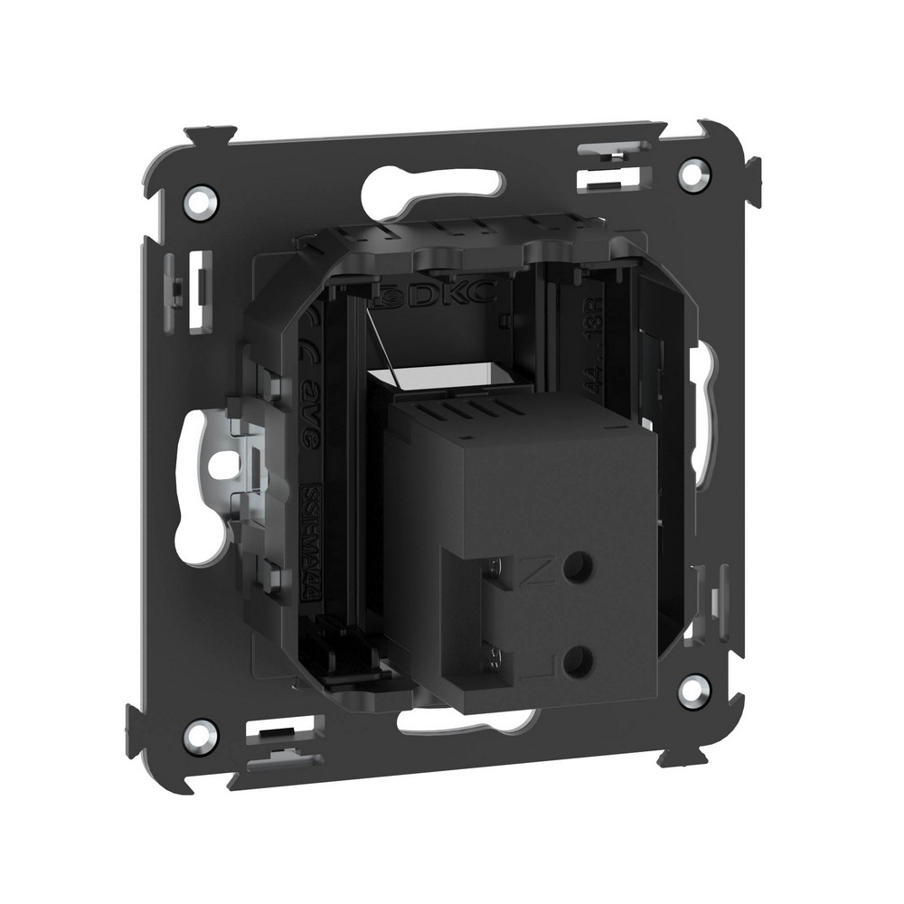 DKC Avanti механизмы Черный матовый Розетка USB 3.0 DKC Avanti одинарная в стену тип А-А "Черный матовый" 4412303
