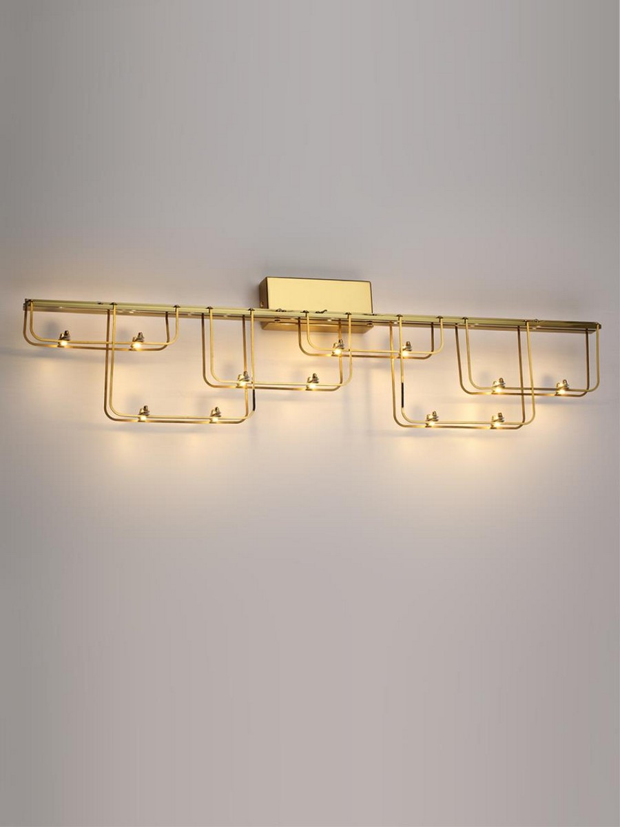 Накладные светодиодные светильники Настенный светильник ODEON LIGHT 7060/12WL ZAHA 