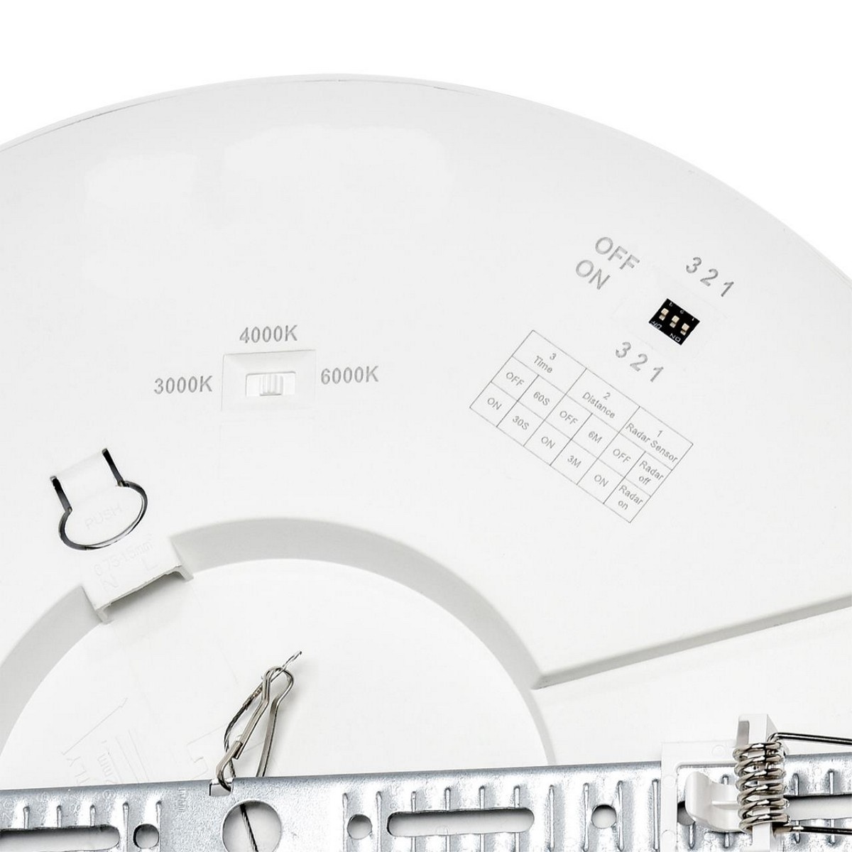 Накладные светодиодные светильники Потолочный светильник СОНЕКС 7754/24L NEBULA WHITE 