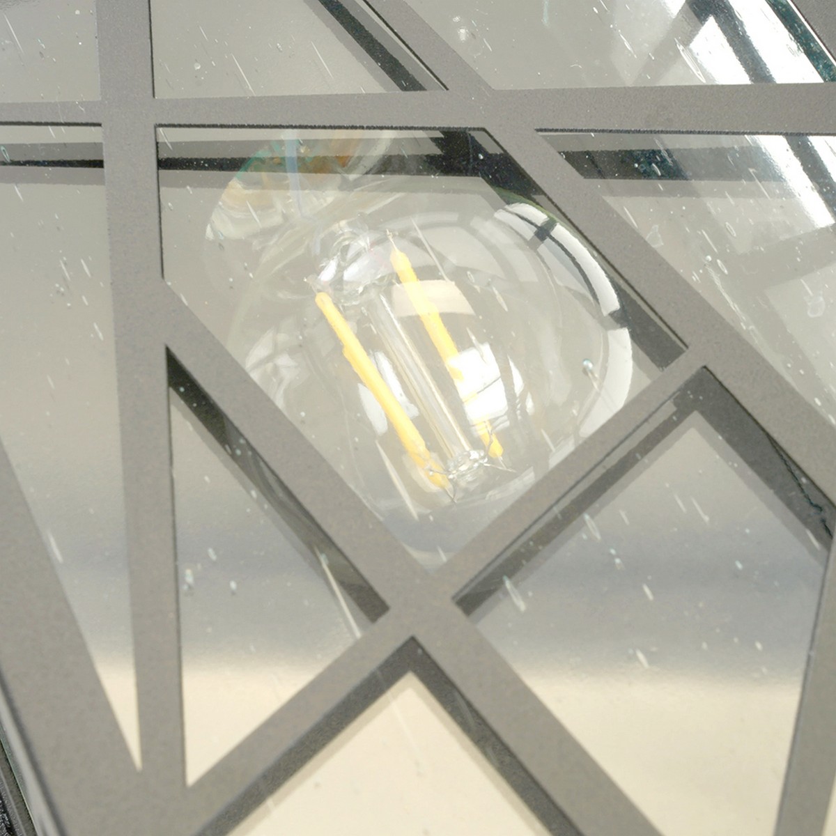 Уличные настенные светильники Светильник садово-парковый Feron PL641 на стену 60W 230V E27 черный 11647 