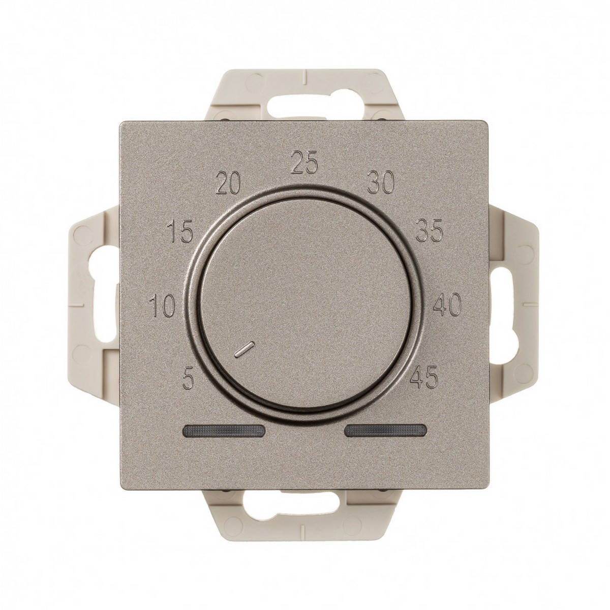 AtlasDesign Шампань Термостат Systeme Electric AtlasDesign Шампань электрон. теплого пола с датчиком, 10A, механизм ATN0