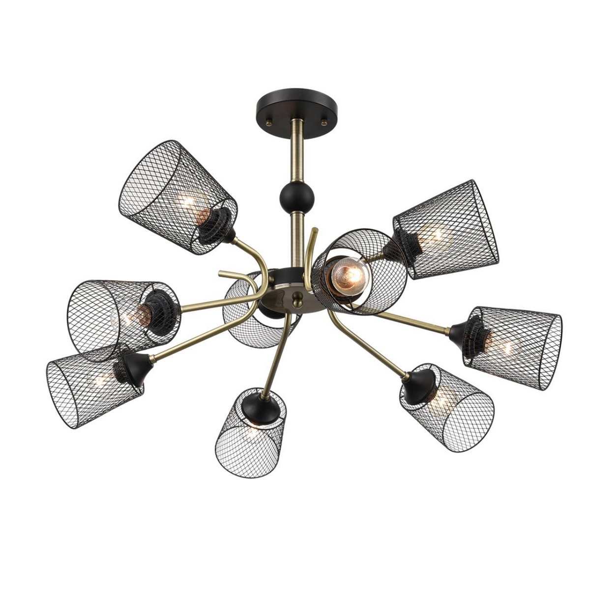 Люстры Люстра потолочная LUMION 8191/9C ABRIS 