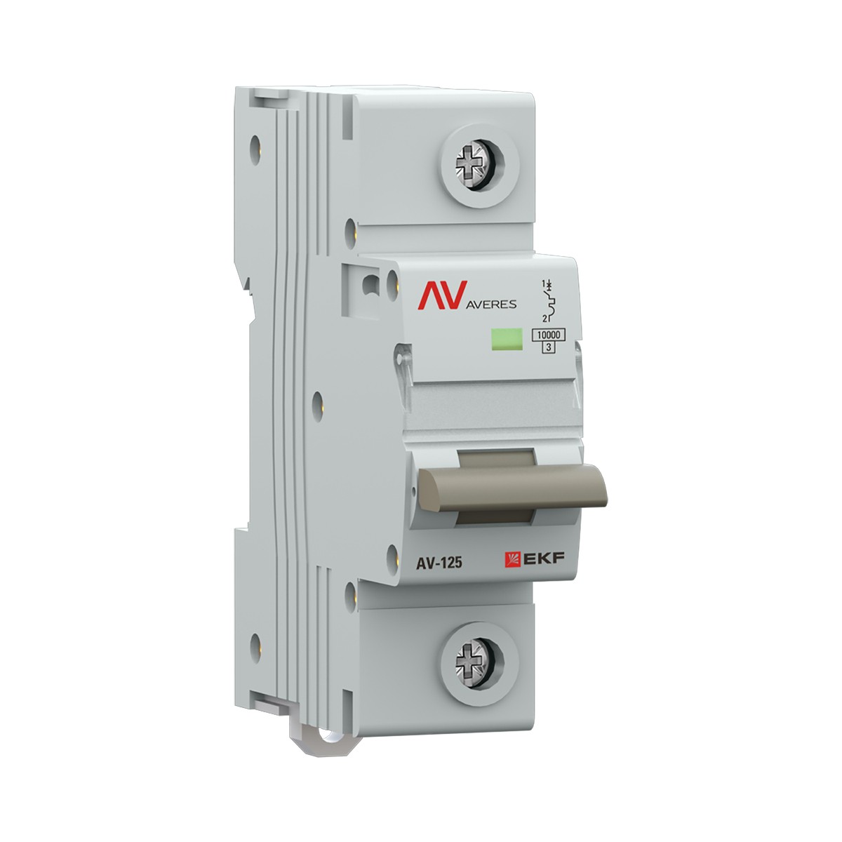1 полюсные (однополюсные) Автоматический выключатель EKF AV-125 1P 80A (C) 10kA AVERES mcb125-1-80C-av 