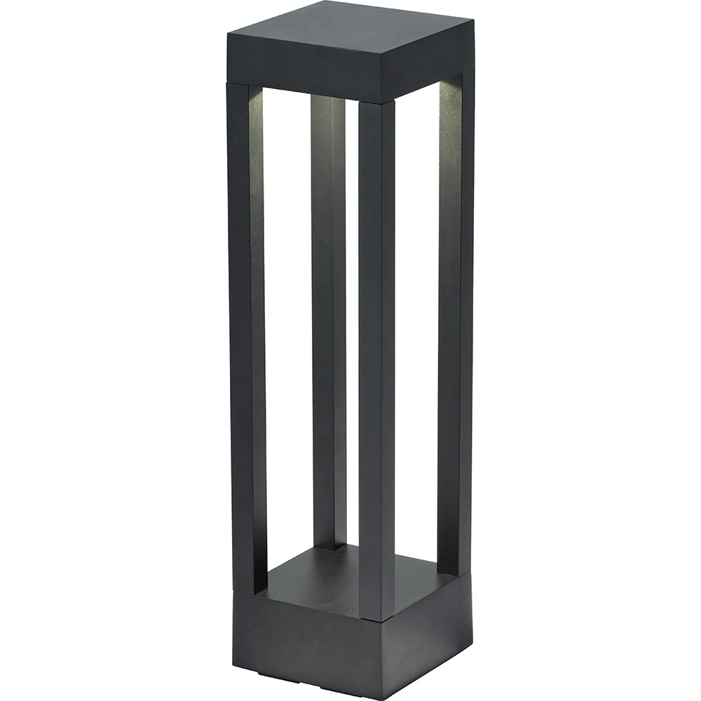Уличные светильники столб Светильник уличный светодиодный Feron DH401 10W 502Lm 4000K черный 11671 
