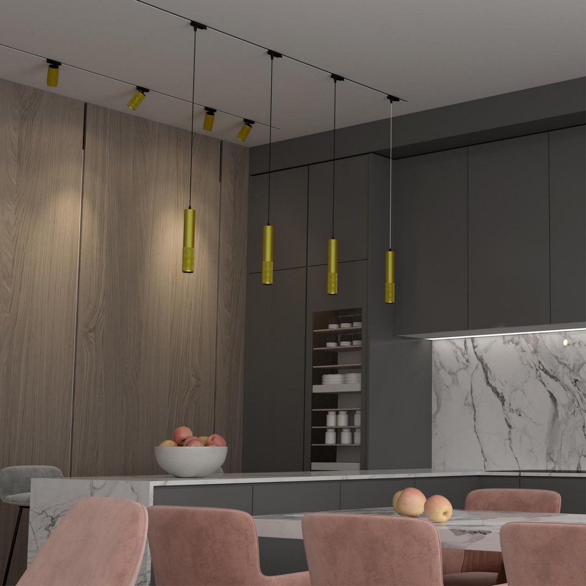 Трековые светодиодные светильники Светильник трековый однофазный трехжильный NOVOTECH 370771 MAIS 