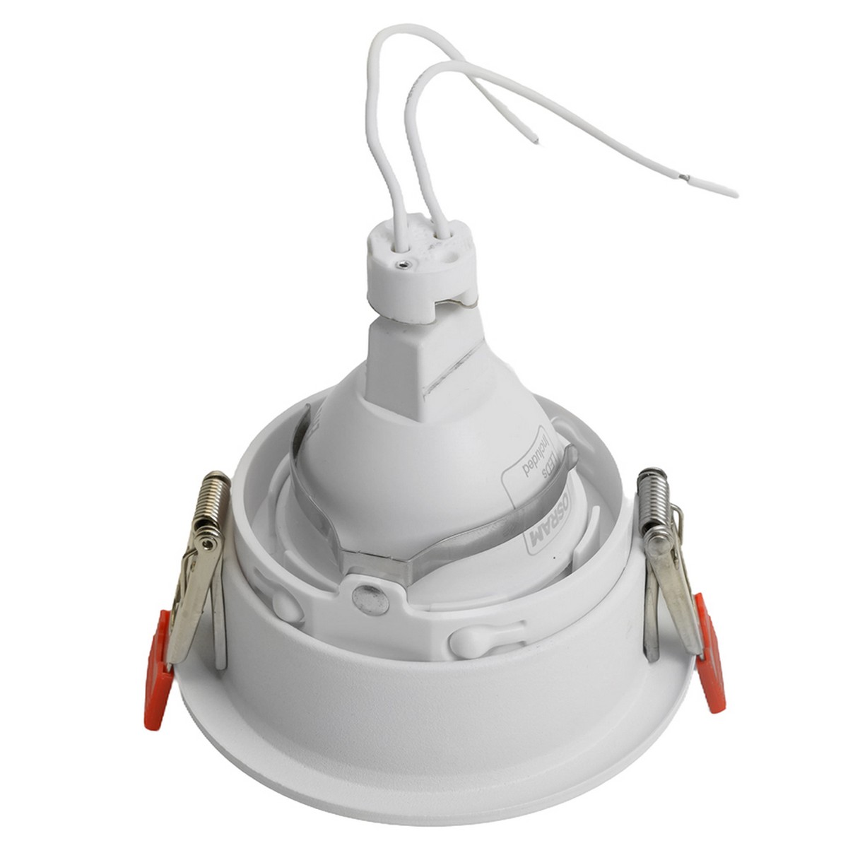 Встраиваемые светодиодные светильники Светильник встраиваемый Feron DL3102 MR16 G5.3 белый 51398 