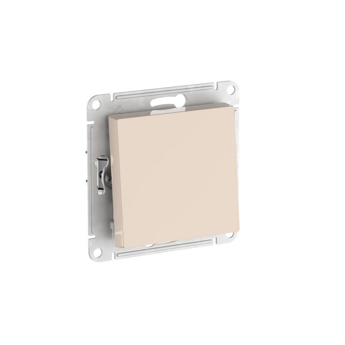 AtlasDesign Бежевый Переключатель SE AtlasDesign Бежевый перекрестный 1-клавишный быстрозажим. клем. ATN000271S