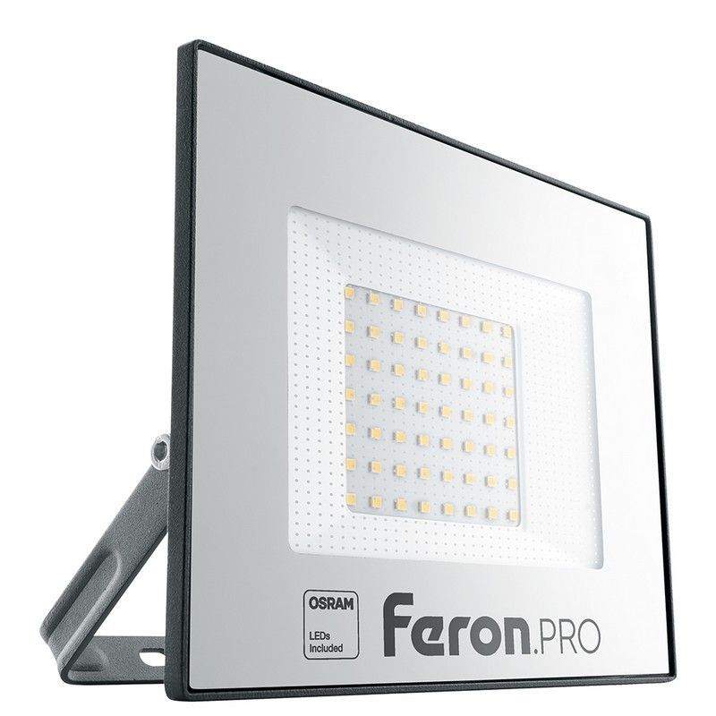 Прожекторы светодиодные Светодиодный прожектор Feron.PRO LL-1000 IP65 50W 6400K 41540 