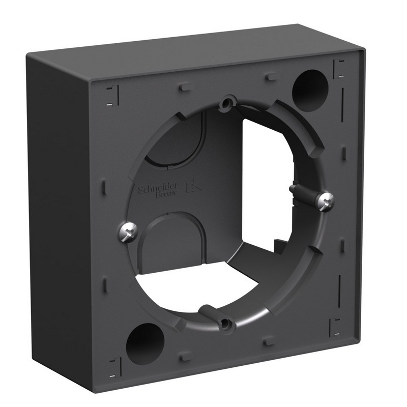 AtlasDesign Базальт Коробка для наружного монтажа Systeme Electric AtlasDesign Базальт ATN001400