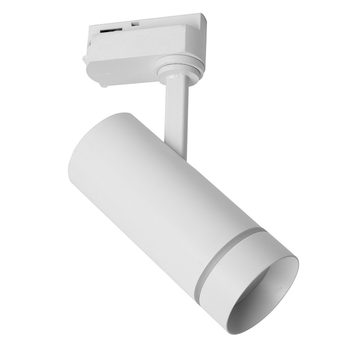 Трековые светодиодные светильники Светодиодный светильник Feron AL106 трековый однофазный 12W 2700K 80 гр. белый 51009 