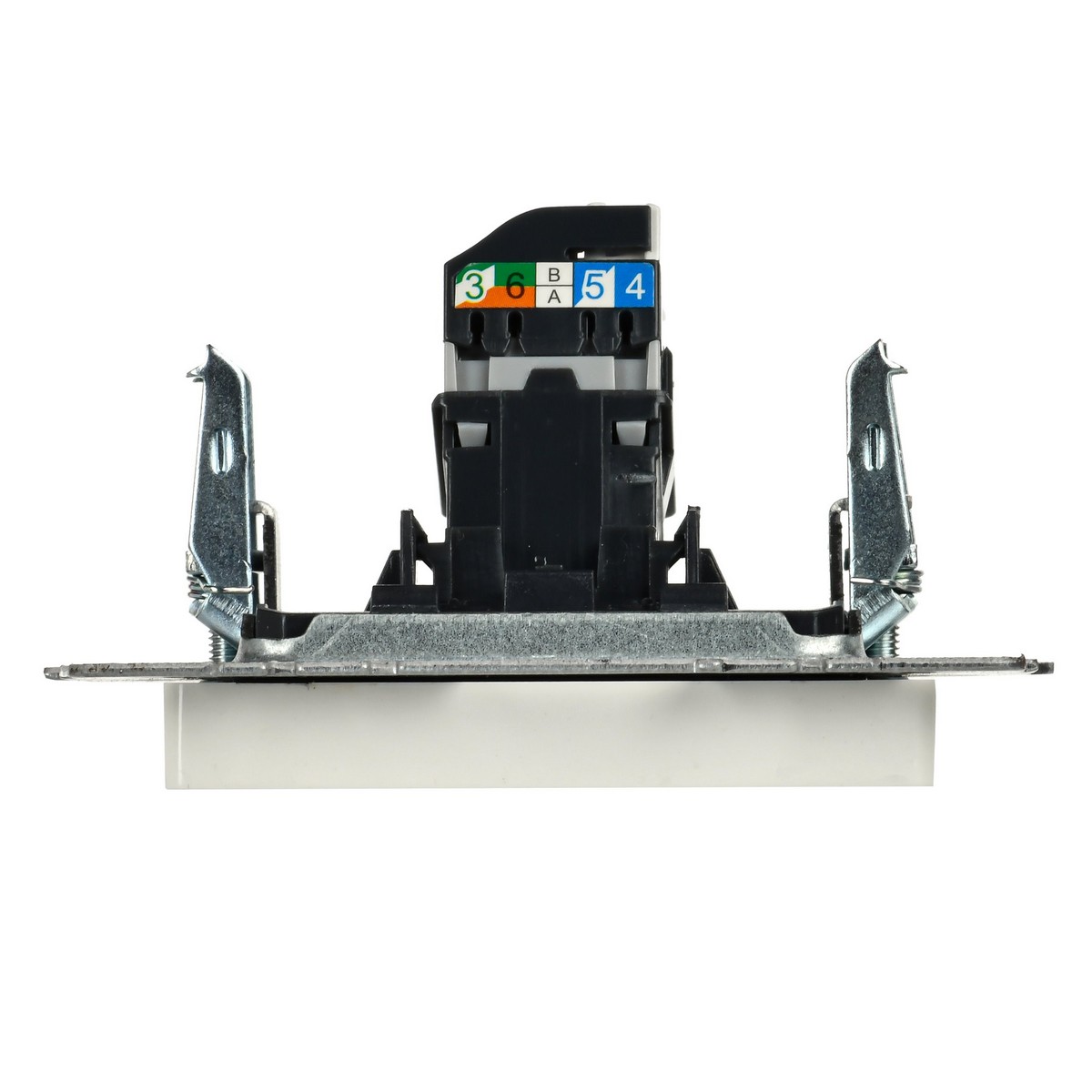 IEK Brite Белый Розетка IEK BRITE компьютерная RJ45 кат.5E РК10-БрБ белый BR-K10-1-K01